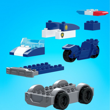 GYJ00 Набор игровой Mega Bloks Щенячий патруль Гончик и полицейская погоня